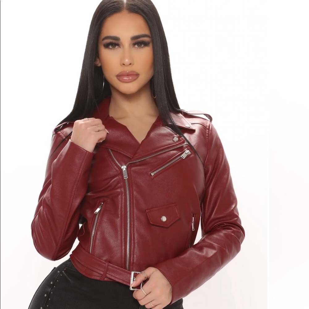 Fashion nova Leather Moto Jacket